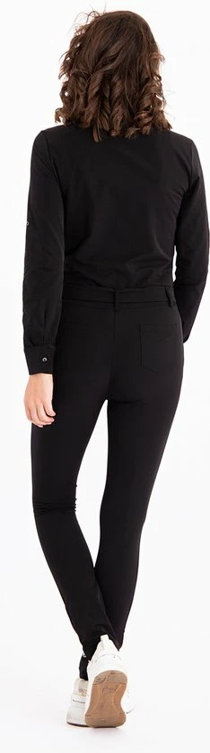 Zwarte Jumpsuit Van Je M'appelle - Dames - Travelstof - Maat 2XL - 1 Maat Beschikbaar 4 Zwarte Jumpsuit Van Je M'appelle - Dames - Travelstof - Maat 2XL - 1 Maat Beschikbaar - Afbeelding 4