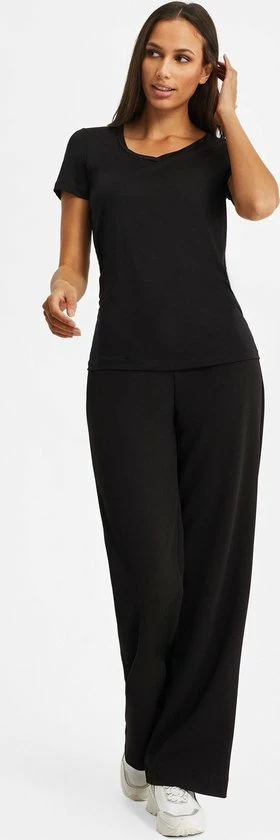 WE Fashion Dames T-shirt Van Lyocell - Maat XL 8 WE Fashion Dames T-shirt Van Lyocell - Maat XL - Afbeelding 8