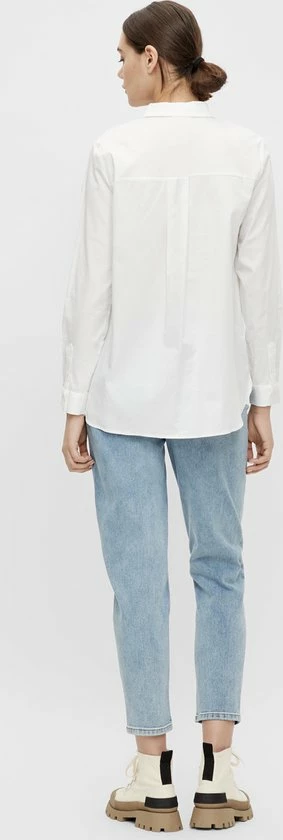 OBJECT OBJROXA L/S LOOSE SHIRT NOOS Dames Blouse - Maat 42 4 OBJECT OBJROXA L/S LOOSE SHIRT NOOS Dames Blouse - Maat 42 - Afbeelding 4