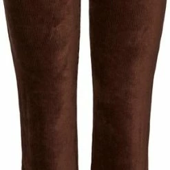 Pieces PCSIROA HW FLARED PANTS D2D Chicory Coffee Flare Dames Broek - Maat L