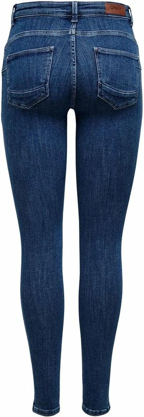 ONLY Onlpower Life Mid Pushup Sk Rea3223 15169893 Dark Blue Denim 2 ONLY Onlpower Life Mid Pushup Sk Rea3223 15169893 Dark Blue Denim - Afbeelding 2