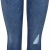 ONLY ONLBLUSH LIFE MID ANK RAW REA2077 NOOS Dames Jeans - Maat S32