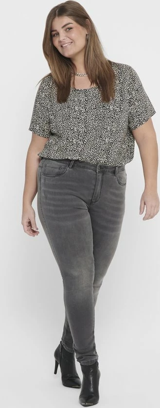 Only Carmakoma Augusta High Waist Dames Skinny Jeans - Maat 52 X L34 1 Only Carmakoma Augusta High Waist Dames Skinny Jeans - Maat 52 X L34