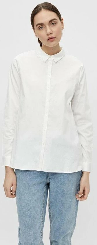 OBJECT OBJROXA L/S LOOSE SHIRT NOOS Dames Blouse - Maat 42 17 OBJECT OBJROXA L/S LOOSE SHIRT NOOS Dames Blouse - Maat 42 - Afbeelding 17