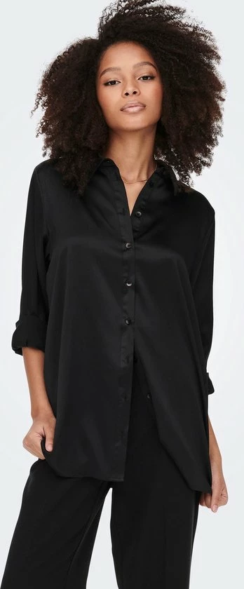ONLY ONLVICTORIA LS LOOSE SATIN SHIRT NOOSWVN Dames Shirt - Maat L 8 ONLY ONLVICTORIA LS LOOSE SATIN SHIRT NOOSWVN Dames Shirt - Maat L - Afbeelding 8