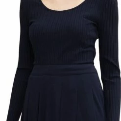 Tom Tailor Rok Dames - Donkerblauw - 1032878 - Maat XS -Dameskleding Verkoop 350x840 2