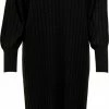 ONLY ONLNEW TESSA L/S MIDI V DRESS KNT NOOS Dames Jurk - Maat XS