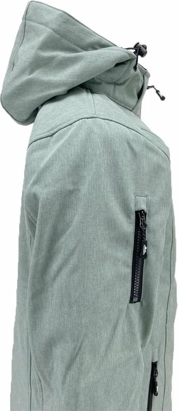 Nordberg GITTE Lange Winterjas - Dames - Mintgroen - Maat L 3 Nordberg GITTE Lange Winterjas - Dames - Mintgroen - Maat L - Afbeelding 3