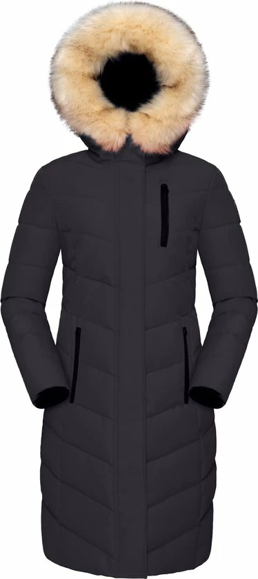 Paragoose - Lange Dames Winterjas - Model Julie - Teddy Gevoerde Capuchon - Zwart 1 Paragoose - Lange Dames Winterjas - Model Julie - Teddy Gevoerde Capuchon - Zwart