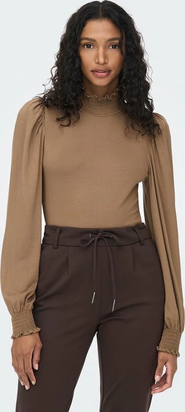 ONLY ONLELVA L/S SMOCK TOP NOOS NN Dames Top - Maat M 8 ONLY ONLELVA L/S SMOCK TOP NOOS NN Dames Top - Maat M - Afbeelding 8