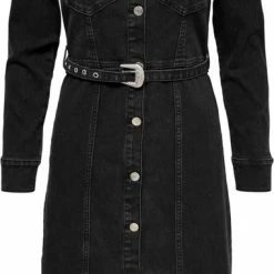 ONLY ONLMYTH BELT DNM DRESS Dames Jurk - Maat XS