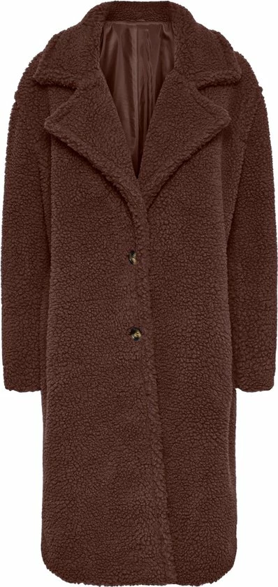 PIECES PCNOLA TEDDY COAT Dames Jas - Maat XS 1 PIECES PCNOLA TEDDY COAT Dames Jas - Maat XS