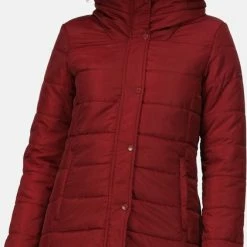 De Regatta Pamelina Wandeljas - Dames - Gewatteerd - Waterafstotend - Donker Rood