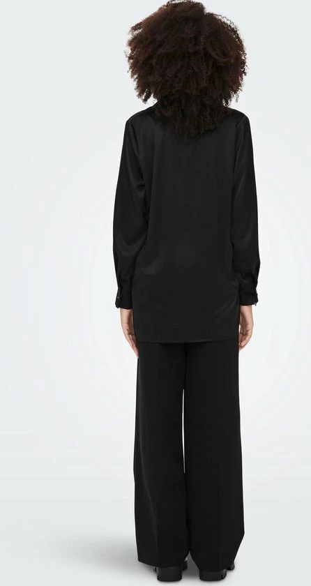 ONLY ONLVICTORIA LS LOOSE SATIN SHIRT NOOSWVN Dames Shirt - Maat L 6 ONLY ONLVICTORIA LS LOOSE SATIN SHIRT NOOSWVN Dames Shirt - Maat L - Afbeelding 6