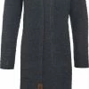 Knit Factory Luna Lang Gebreid Dames Vest - Antraciet - 40/42