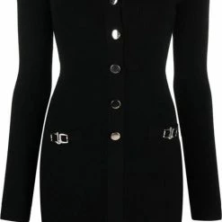 Liu Jo Jurk Gouden Knopen Zwart Maat : M