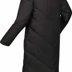 De Regatta Longley Extra Lange Jas - Dames - Waterafstotend - Geïsoleerd - Zwart -Dameskleding Verkoop 467x840 4