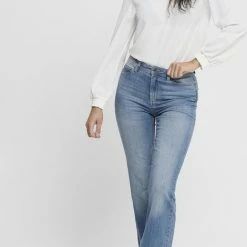 JDY JDYFLORA LIFE FLARED HIGH MB NOOS DNM Vrouwen Jeans - Maat 32 X 32 -Dameskleding Verkoop 470x840 4