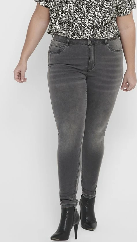 Only Carmakoma Augusta High Waist Dames Skinny Jeans - Maat 52 X L34 7 Only Carmakoma Augusta High Waist Dames Skinny Jeans - Maat 52 X L34 - Afbeelding 7