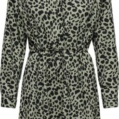 ONLY ONLCORY L/S V-NECK TUNIC WVN NOOS Dames T-shirt - Maat L