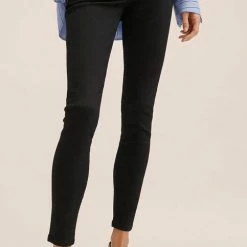 Mango Jeans Elsa Skinny Mid Rise 27011131 Tn Dames Maat - W32
