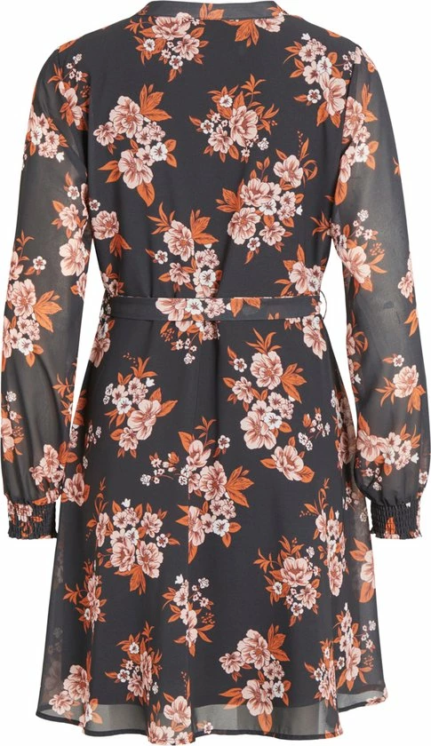 VILA VIADELINE V-NECK L/S DRESS/LC Dames - Maat 40 2 VILA VIADELINE V-NECK L/S DRESS/LC Dames - Maat 40 - Afbeelding 2