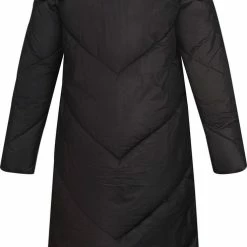 De Regatta Longley Extra Lange Jas - Dames - Waterafstotend - Geïsoleerd - Zwart -Dameskleding Verkoop 490x840 2