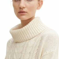 TOM TAILOR Knit Pullover Cable Turtleneck Dames Trui - Maat XL -Dameskleding Verkoop 491x840 1