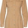 NOISY MAY NMJOY L/S CORDUROY DRESS Dames Jurk - Maat L