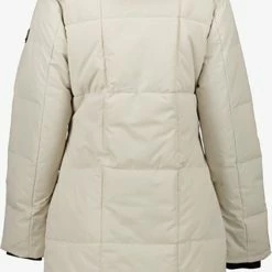 Kjelvik Gewatteerde Dames Parka - Beige - Maat L -Dameskleding Verkoop 495x840 5