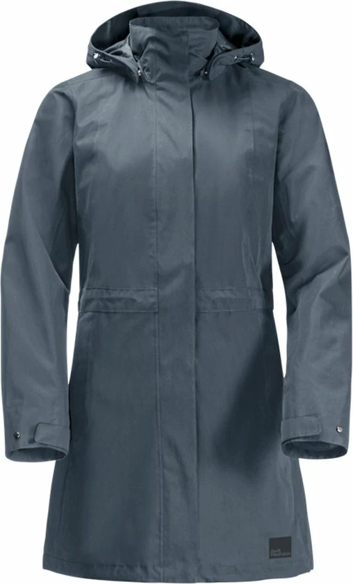 Jack Wolfskin Otttawa Coat - Outdoorjas - Dames - Blauw - Maat M 5 Jack Wolfskin Otttawa Coat - Outdoorjas - Dames - Blauw - Maat M - Afbeelding 5