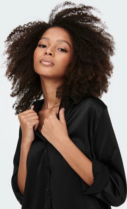 ONLY ONLVICTORIA LS LOOSE SATIN SHIRT NOOSWVN Dames Shirt - Maat L 7 ONLY ONLVICTORIA LS LOOSE SATIN SHIRT NOOSWVN Dames Shirt - Maat L - Afbeelding 7