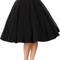 Belsira Paris 50's Swing Rok Zwart