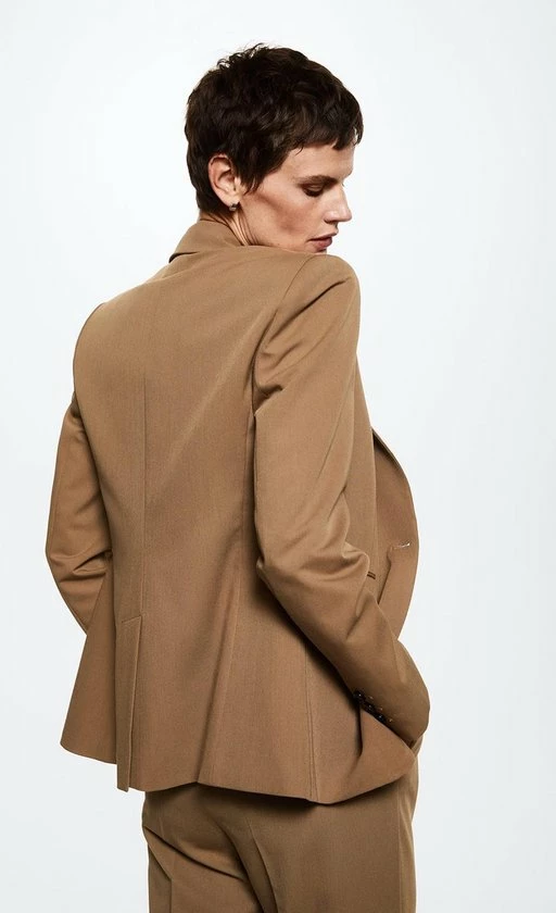 Mango Blazer Getailleerd Colbert 37025131 09 Dames Maat - 46 7 Mango Blazer Getailleerd Colbert 37025131 09 Dames Maat - 46 - Afbeelding 7