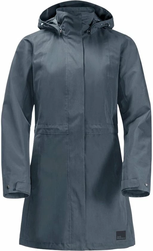 Jack Wolfskin Otttawa Coat - Outdoorjas - Dames - Blauw - Maat M 1 Jack Wolfskin Otttawa Coat - Outdoorjas - Dames - Blauw - Maat M