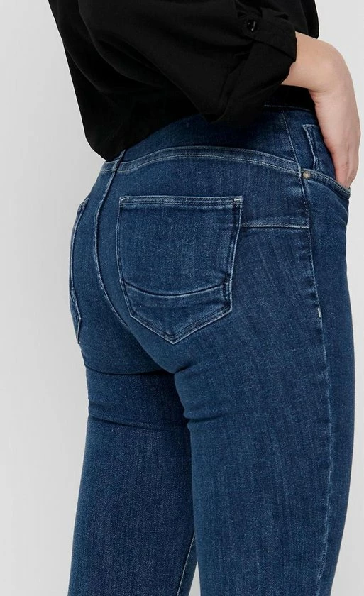 ONLY Onlpower Life Mid Pushup Sk Rea3223 15169893 Dark Blue Denim 5 ONLY Onlpower Life Mid Pushup Sk Rea3223 15169893 Dark Blue Denim - Afbeelding 5