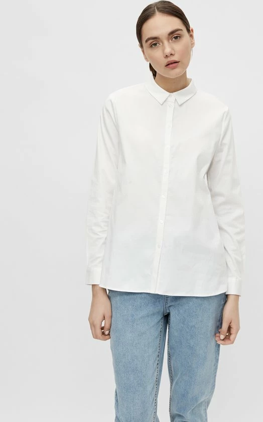 OBJECT OBJROXA L/S LOOSE SHIRT NOOS Dames Blouse - Maat 42 3 OBJECT OBJROXA L/S LOOSE SHIRT NOOS Dames Blouse - Maat 42 - Afbeelding 3