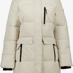 Kjelvik Gewatteerde Dames Parka - Beige - Maat L