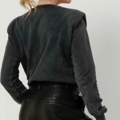 Colourful Rebel La Bohème Trui Grijs Dames - Loose Fit - Katoen - M -Dameskleding Verkoop 534x840 1