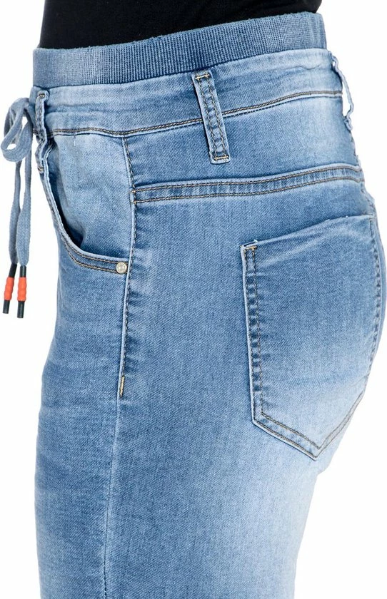 Blauwe Broek Van Je M'appelle - Dames - Maat L - 8 Maten Beschikbaar 7 Blauwe Broek Van Je M'appelle - Dames - Maat L - 8 Maten Beschikbaar - Afbeelding 7