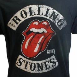 POPMERCH The Rolling Stones 1978 Tour T-Shirt Zwart - Officiële Merchandise -Dameskleding Verkoop 550x550 57