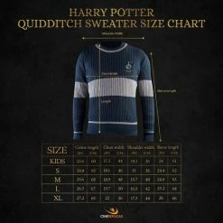 Cinereplicas Harry Potter - Ravenclaw / Ravenklauw Quidditch Sweater / Zwerkbal Trui / Trui-S 11 Cinereplicas Harry Potter - Ravenclaw / Ravenklauw Quidditch Sweater / Zwerkbal Trui / Trui-S -Dameskleding Verkoop 550x550 77