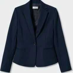 Mango Blazer Gestructureerde Colbert 37052881 69 Dames Maat - 38 -Dameskleding Verkoop 550x564