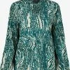 TwoDay Dames Blouse - Groen - Maat XL