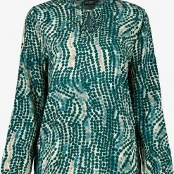 TwoDay Dames Blouse - Groen - Maat XL