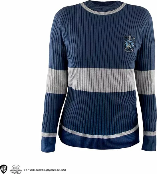 Cinereplicas Harry Potter - Ravenclaw / Ravenklauw Quidditch Sweater / Zwerkbal Trui / Trui-S 1 Cinereplicas Harry Potter - Ravenclaw / Ravenklauw Quidditch Sweater / Zwerkbal Trui / Trui-S