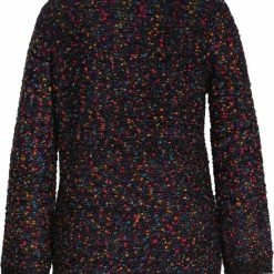 Paprika Trui Met Ringetjesmotief Van Veelkleurig Breiwerk -Dameskleding Verkoop 550x639 1