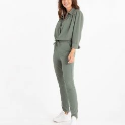 Groene Blouse Van Je M'appelle - Dames - Travelstof - Maat S - 5 Maten Beschikbaar -Dameskleding Verkoop 550x644