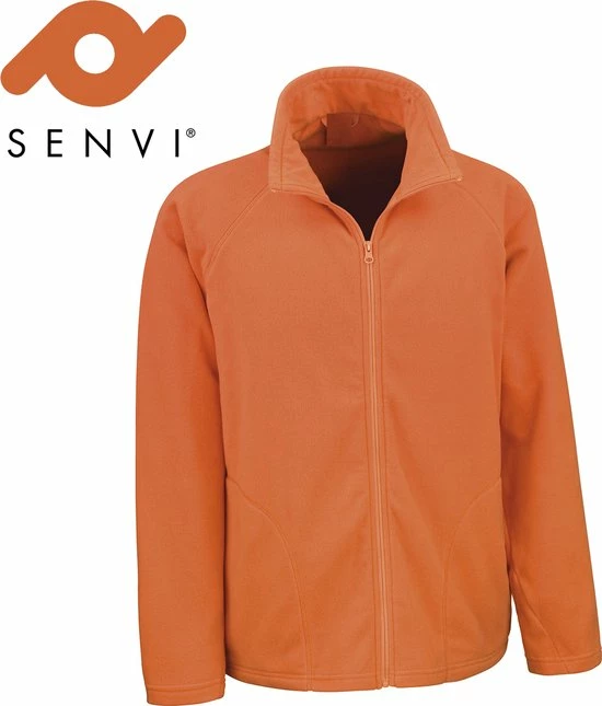 Merkloos Senvi Fleece Vest - Warm En Lichtgewicht - Kleur Oranje - 3XL 4 Merkloos Senvi Fleece Vest - Warm En Lichtgewicht - Kleur Oranje - 3XL - Afbeelding 4