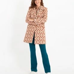 Blauwe Broek/Pantalon Van Je M'appelle - Dames - Travelstof - Maat 2XL - 7 Maten Beschikbaar -Dameskleding Verkoop 550x647 5